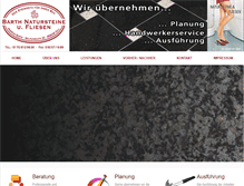Tablet Screenshot of barth-steinmetz.com